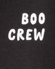 Toddler Organic Cotton 'Boo Crew' French Terry Sweatshirt