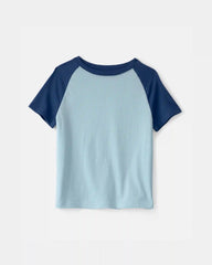 Kids Colorblock T-Shirt - Blue