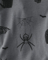 Baby 2-Piece Organic Cotton Pajamas in Spooky Creatures