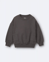 Toddler Otter Sweatshirt™ with Pockets - Dark Grey