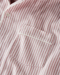Adult Women's Organic Cotton Button-Front Pajamas Set