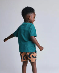 Toddler Elevated Relaxed Tee - Teal