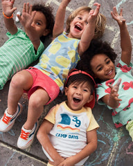 Toddler Popsicle Tank Top - Blue/Green