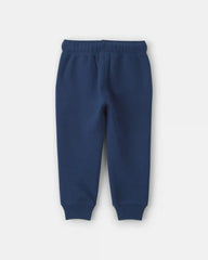 Toddler Boy Fleece Joggers - Navy Blue