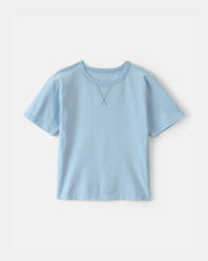 Kids Solid T-Shirt - Blue