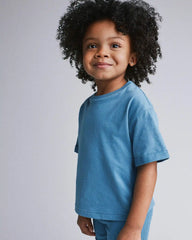 Toddler Rolled Cuff Tee - Blue