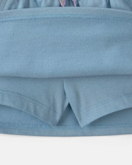 Toddler Girl French Terry Skort - Blue