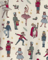 Baby 2-Piece Organic Cotton Pajamas in Nutcracker