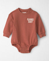 Baby Organic Cotton 'Game Day' French Terry Graphic Bubble