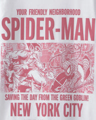 Boys ©Marvel Spider-Man Graphic Tee - White