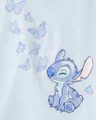 Toddler Girl 2-Piece Disney© Lilo & Stitch Short-Sleeve Pajama Set - Blue