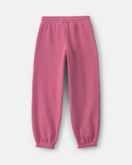 Girls Fleece Joggers - Pink