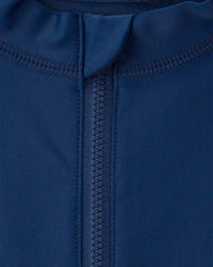 Toddler Boy 2-Piece Rashguard & Swim Trunk Set - Navy