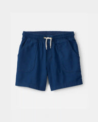 Boys 2-Piece Colorblock Pocket T-Shirt & Shorts Set - Green/Blue