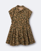 Toddler Girl Avenue Twirlâ„¢ Dress in Leopard Print - Brown