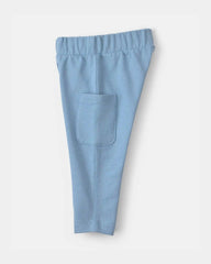 Baby Boy 3-Piece 'Little Buddy' Top & Pant Set - Blue/Ivory