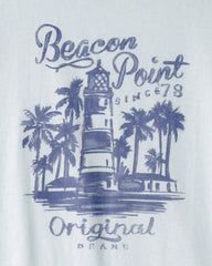 Kids Lighthouse Graphic Tee - Blue