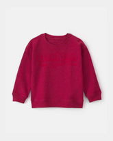Toddler Boy OshKosh Logo French Terry Pullover Sweatshirt - Red