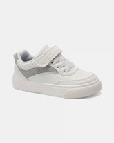 Toddler Boy Casual Shoes - White/Grey