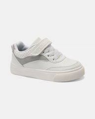 Toddler Boy Casual Shoes - White/Grey
