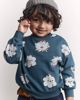 Toddler Squish Otter Sweatshirtâ„¢ - Deep Teal