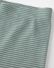 Kids 2-Piece Organic Cotton Ribbed Pajamas in Stripes