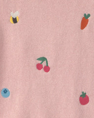 Toddler Girl Summer Icon Tank Top - Pink