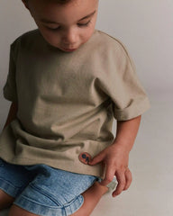 Toddler Premium Dolman Tee - Tan