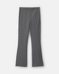 Girls Pull-On Stretch Flare Leggings - Grey