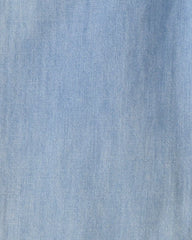 Toddler Girl Organic Cotton Chambray Pants