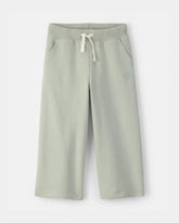 Toddler Girl French Terry Drawstring Pants - Green