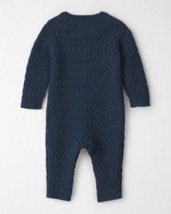 Baby Organic Cotton Sweater Knit Jumpsuit