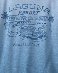 Boys 'Poolside' Ombre Graphic Tee - Blue