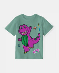 Toddler Boy Barney Short-Sleeve Graphic Tee - Green