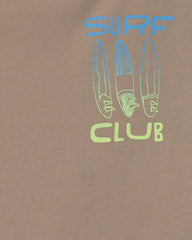 Boys 'Surf Club' Graphic Tank - Brown