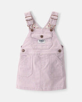 Baby Girl Twill Skirtall - Purple