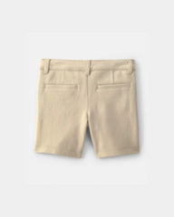 Toddler Girl 3-Pack Uniform Ponte Knit Shorts - Khaki