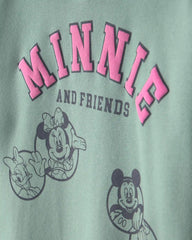 Girls Disney© Minnie Mouse Fleece Hoodie - Green