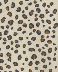Toddler Girl Leopard Fleece Pull-On Stretch Leggings - Brown