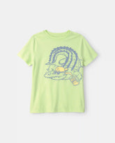 Boys Alligator Graphic Tee - Green