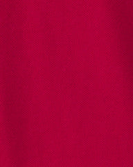 Toddler Boy 2-Pack Uniform Piqué Polo Shirts - Red