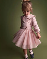 Toddler Girl Avenue Twirlâ„¢ Mini Skirt with Tulle - Blush