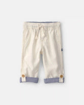 Baby Linen Pants - Cream