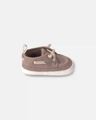 Baby Boy Boat Shoes - Grey
