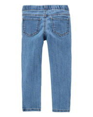 Toddler Girl Medium Wash Elastic-Waist Jeggings