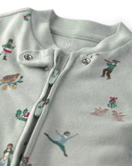 Baby Organic Cotton Sleep & Play Pajamas in 12 Days of Christmas
