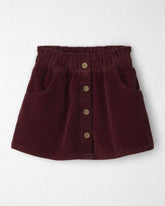 Toddler Girl Organic Cotton Corduroy Skirt