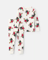 Toddler 2-Piece Dr. Seussâ„¢ The Grinch Christmas 100% Cotton Snug Fit Pajama Set - Ivory