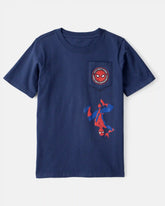 Boys Marvelâ„¢ Spider-Man Short-Sleeve Graphic Tee - Blue