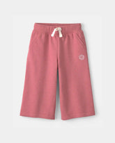 Baby Girl OshKosh Logo Fleece Drawstring Pants - Pink